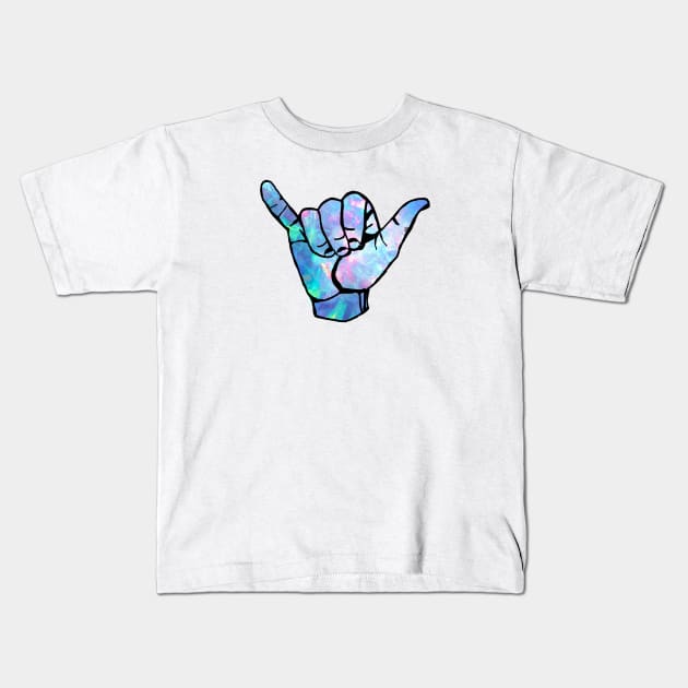 Opal Vibez Kids T-Shirt by lolosenese